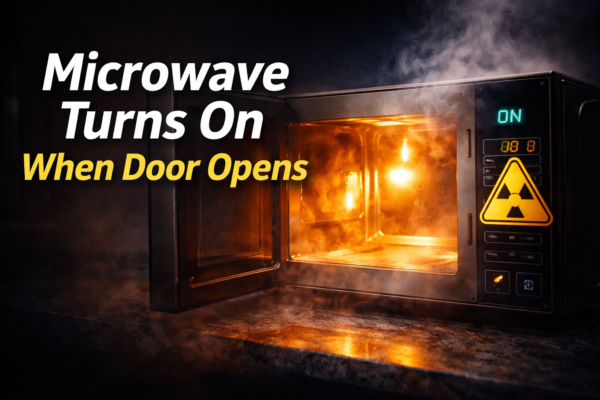 Microwave Turns On When Door Opens: Dangerous Problem You Shouldn’t Ignore
