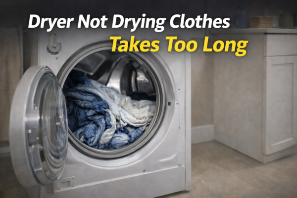 Dryer Not Drying Clothes? Why It Takes Too Long and How to Fix It