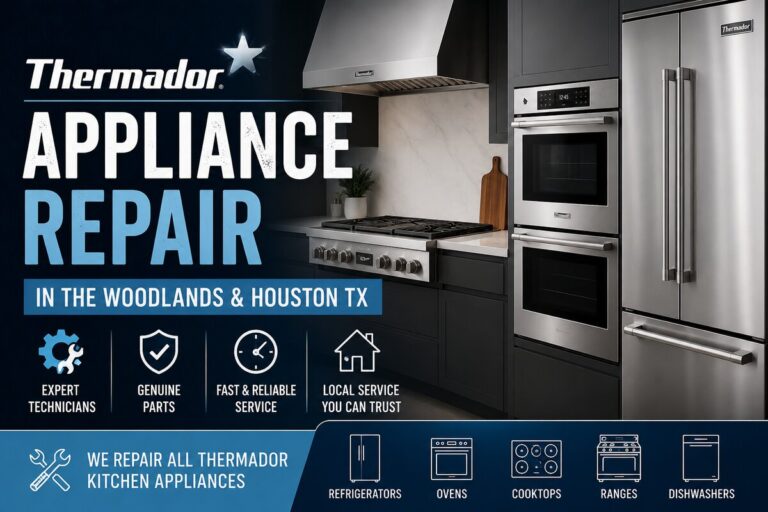 Thermador appliance repair in The Woodlands and Houston TX