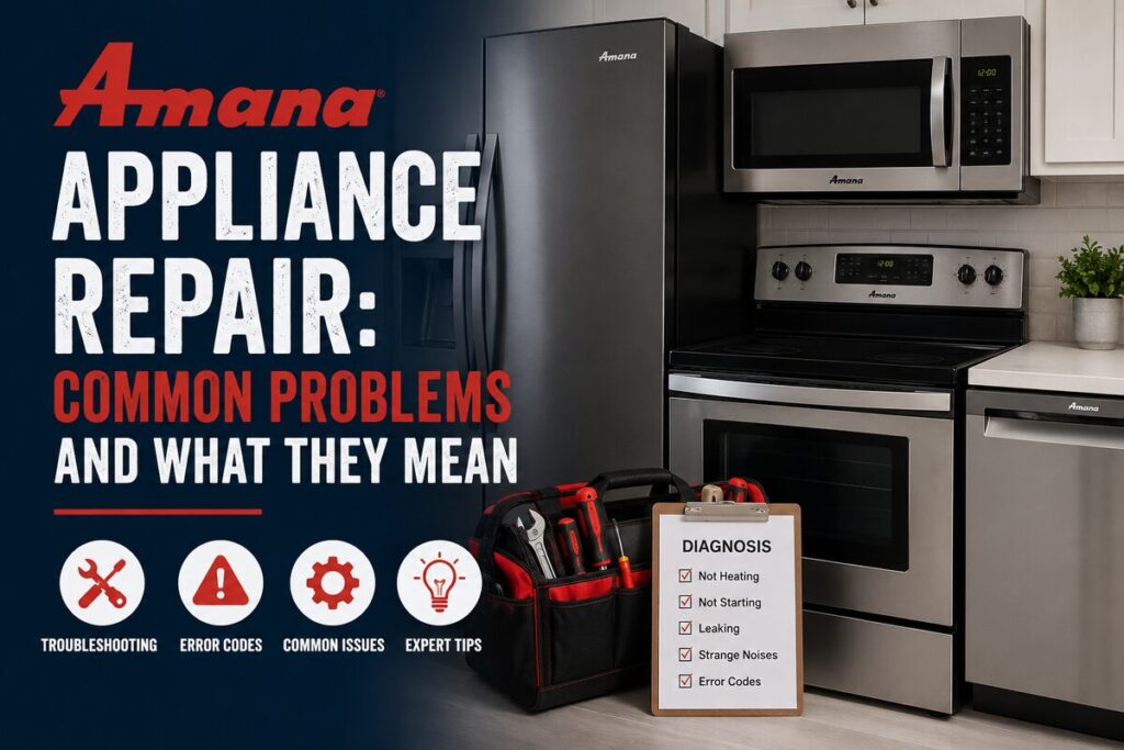Amana Appliance Repair: Common Problems and What They Mean